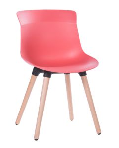 Cadeira Fixa Decorativa - Coral