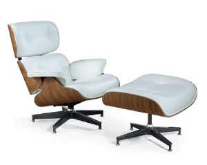 Poltrona Conjunto Charles Eames Chair - Branca
